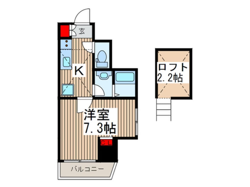 間取図 ＳＫコートⅥ