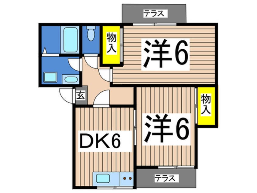 間取図 スティア．ヒルズ