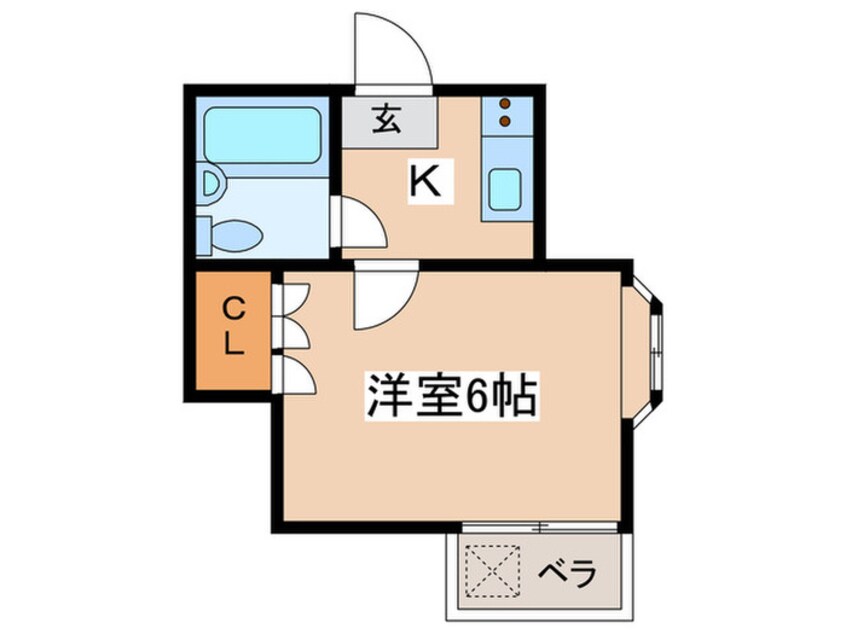 間取図 ヒルサイド西ヶ原