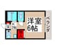 サングレイス 1Kの間取り