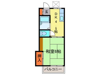 間取図 パ－ルハイツ