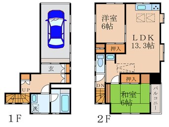 間取図 清瀬ハウス