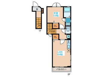 間取図 ミーテ本町
