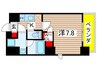 リヴシティ森下駅前(301) 1Kの間取り