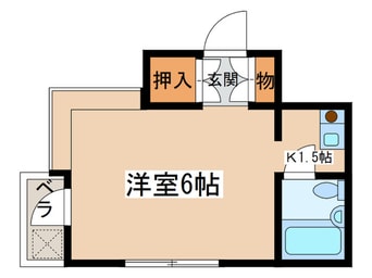 間取図 ハイツ飛鳥