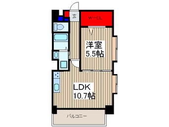 間取図 グラン・ジュベ－ル