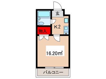 間取図 ジュネパレス草加第6