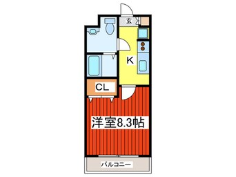 間取図 ファ－ストコ－ト赤羽