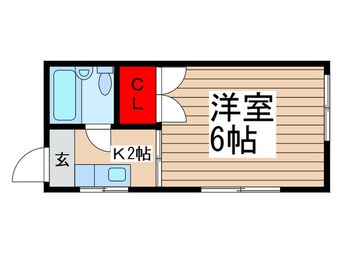 間取図 柿澤ハイツ