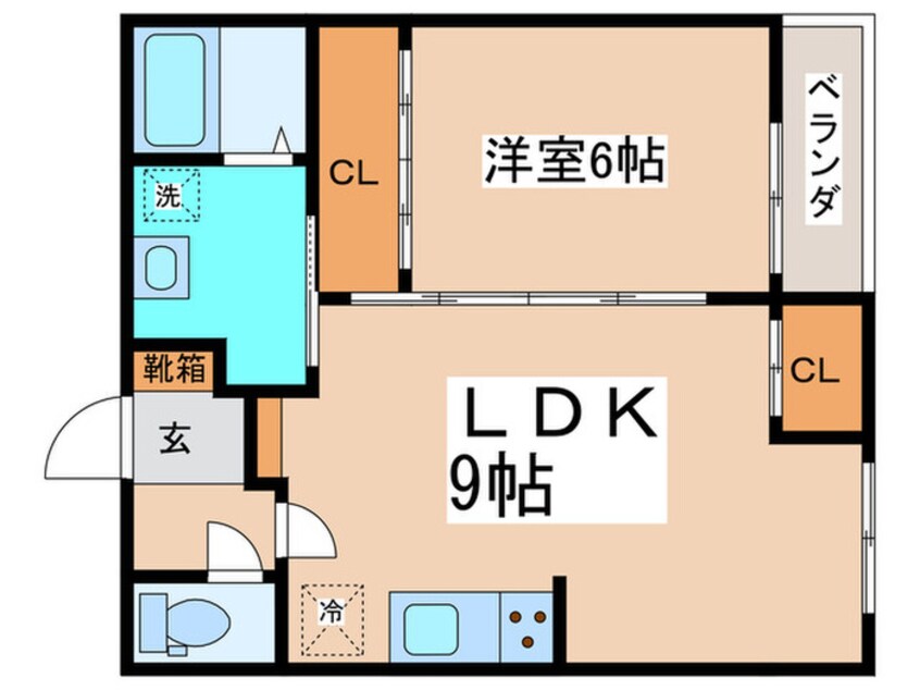 間取図 グランドハイツ氷川台