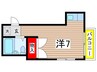 クオーレ 1Rの間取り