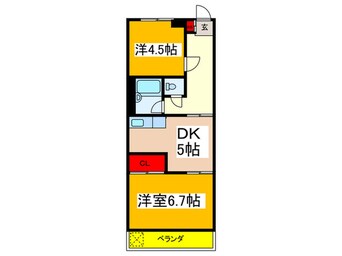 間取図 ルネッサ・Ｋ