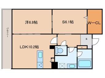 間取図 Blance SHIBAURA