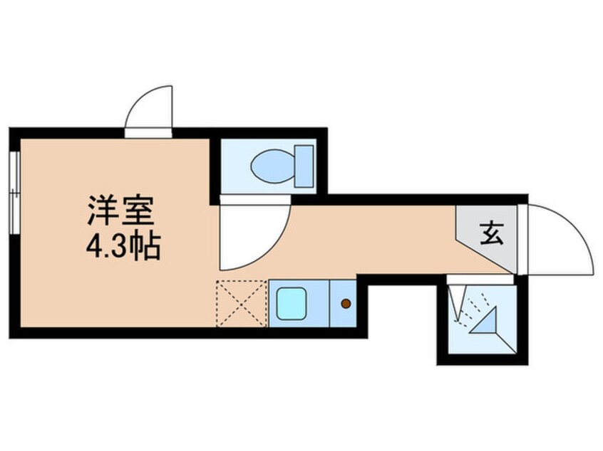 間取図 コートハウス鵜の木