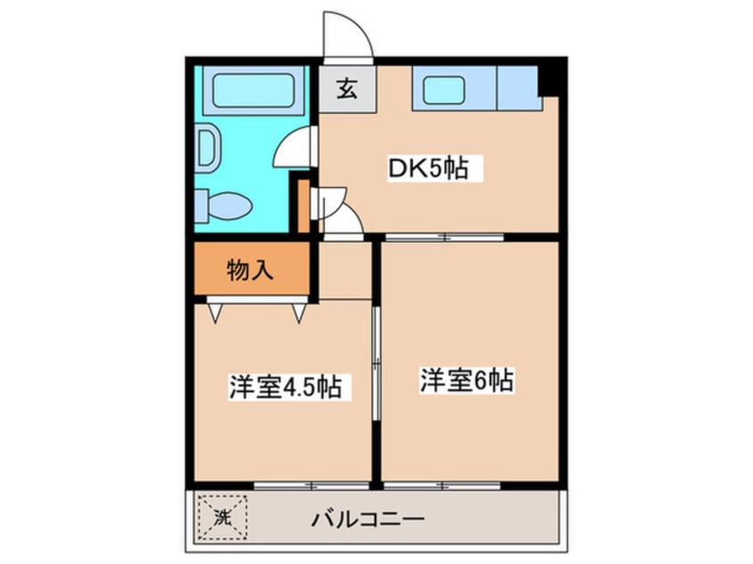 間取図 KYSコーポ
