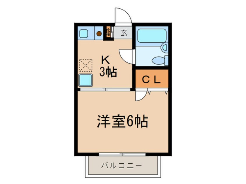 間取図 ヒルトップ小日向