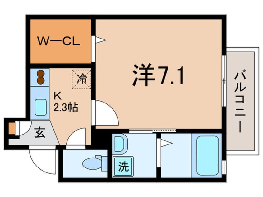 間取図 パーチェ西大井
