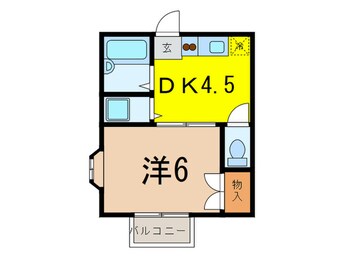 間取図 井口ハイデンス III