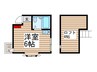アメニティ・朝霞 1Rの間取り