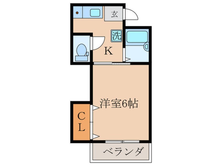 間取図 セカンド・ハイツ