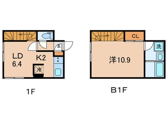 間取図 LEGALAND碑文谷