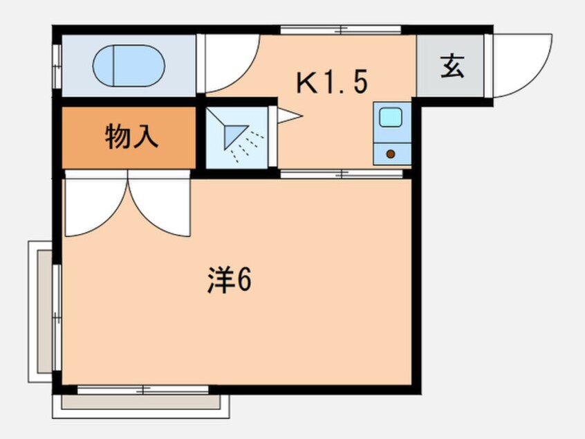 間取図 ドゥエルさかえ