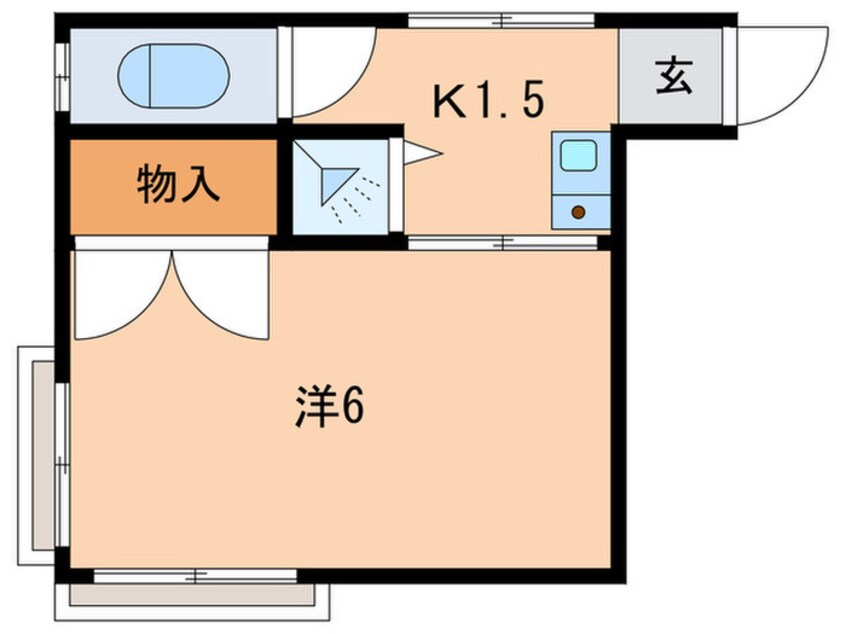 間取図 ドゥエルさかえ