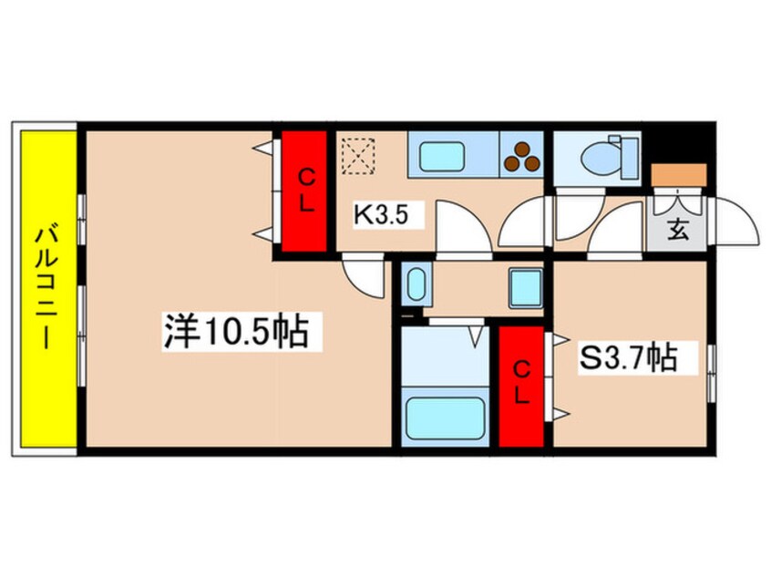 間取図 リブリ･百合ヶ丘