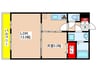 リブリ･百合ヶ丘 1LDKの間取り