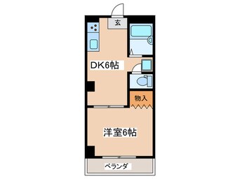 間取図 コ－ポモンシェリ－