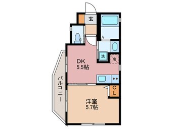 間取図 イデアル大島