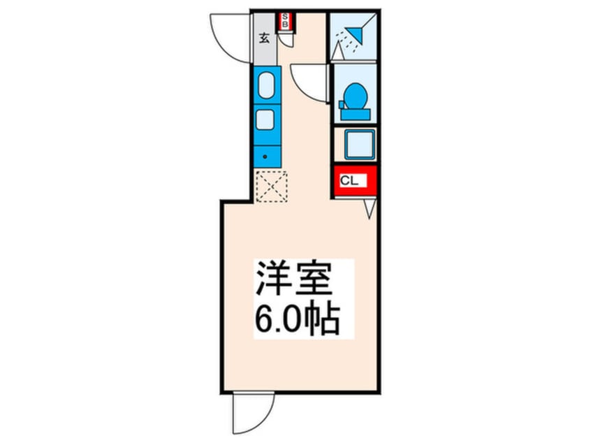 間取図 セレブラーレ町屋