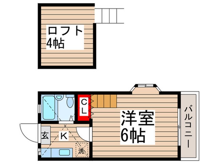 間取り図 サニ－妙典