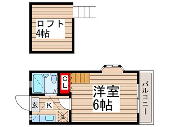 間取図 サニ－妙典