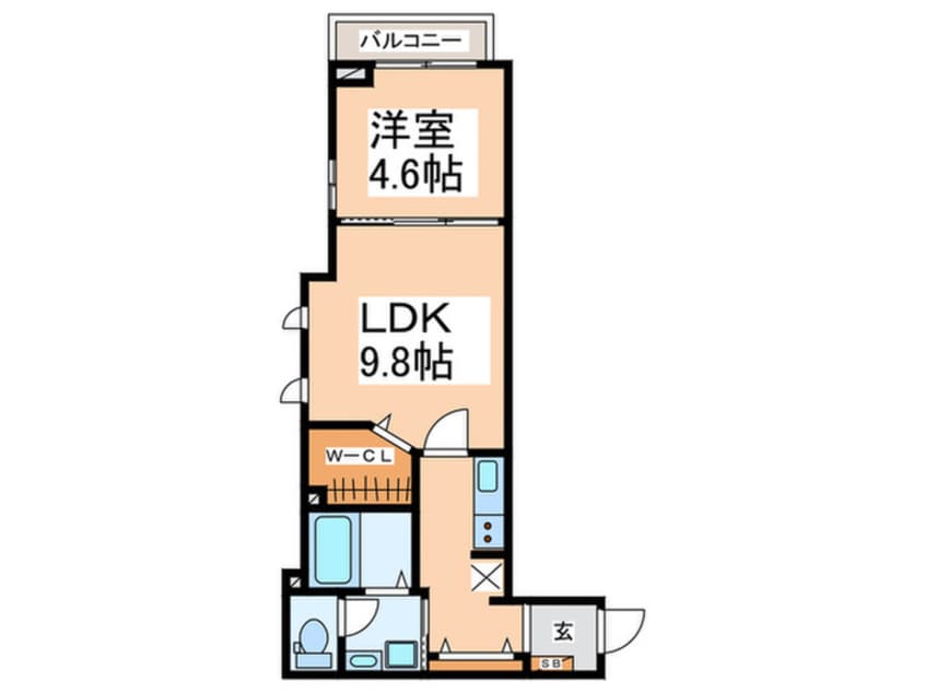 間取図 アネシス湘南