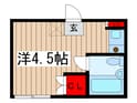 ワイズフラットの間取図