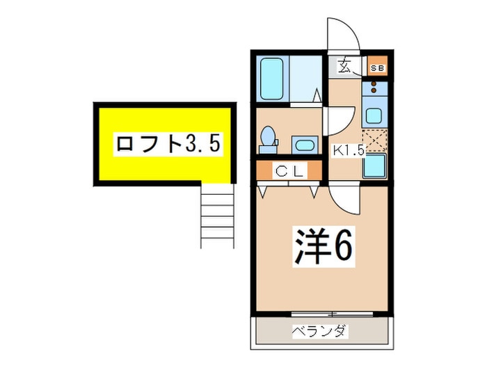 間取り図 Ｒｅｓｅｄａ
