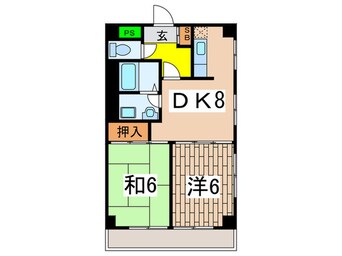 間取図 上大岡コンフィーネ斉藤