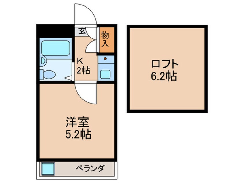 間取図 プラムヒルズ