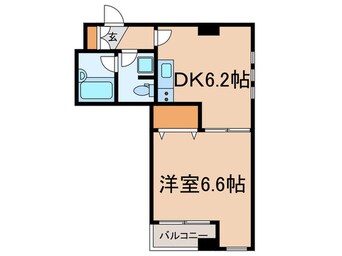 間取図 サウスコーラル(403)