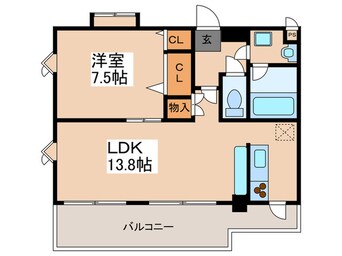 間取図 オ－クウッドⅡ