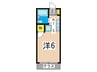 メゾンド追浜 1Kの間取り