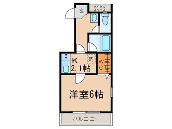 間取図 リアンハイム