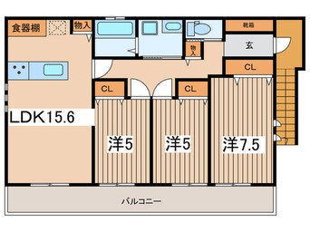 間取図 Amoze横濱瀬谷