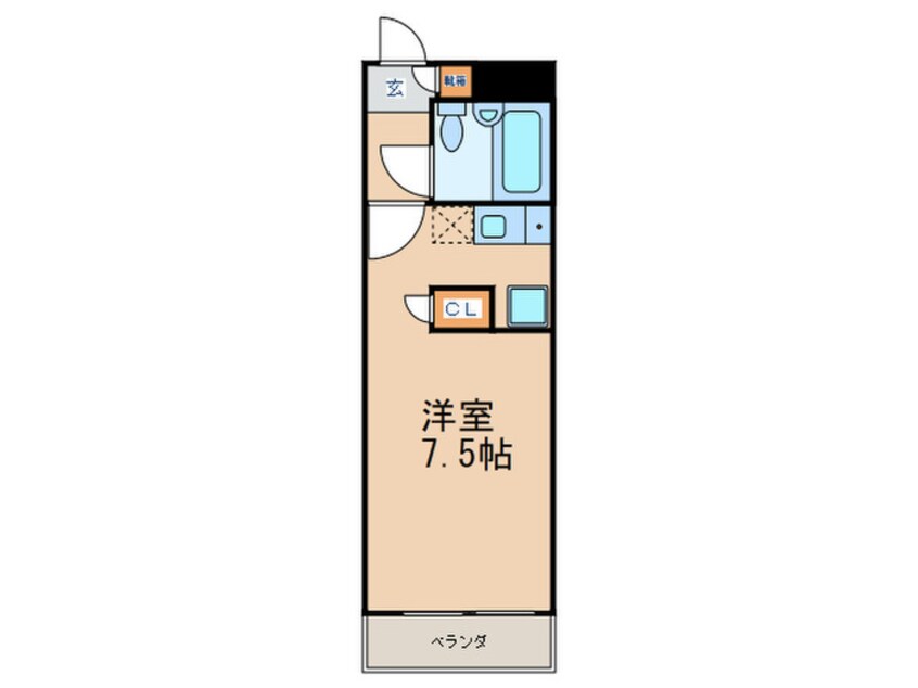 間取図 アムロゼッタ戸越