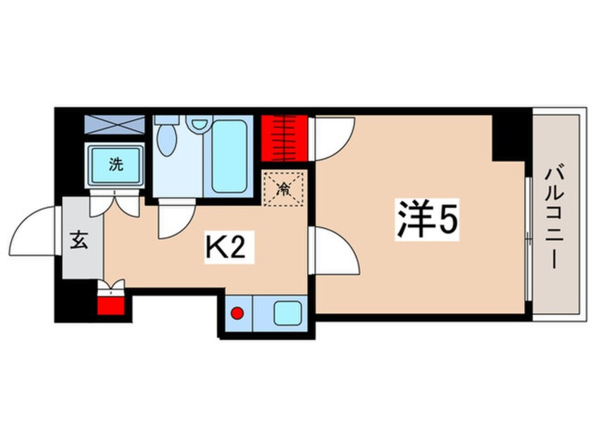 間取図 ワコ－レ東村山(419)