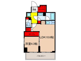 間取図 パークアクシス神保町