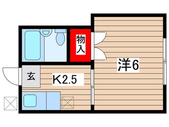 間取図 ドリ－ムハウス登戸第１