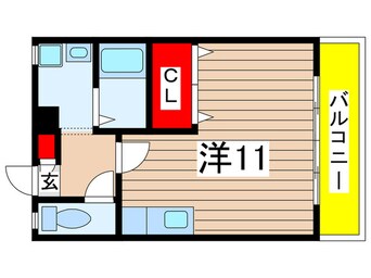 間取図 レジデンス蘇我