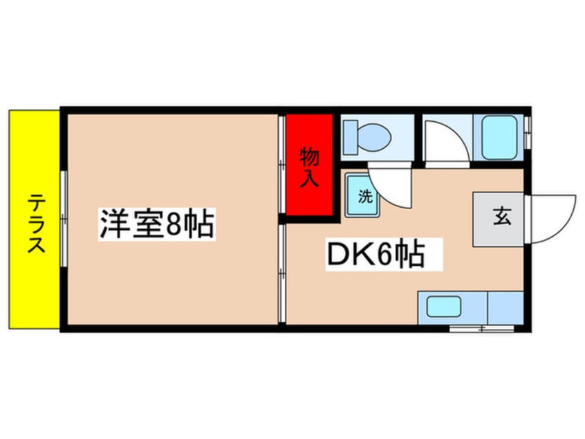 間取図 パ－シモンアネックス